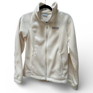 Columbia Off-White Fleece Jacket